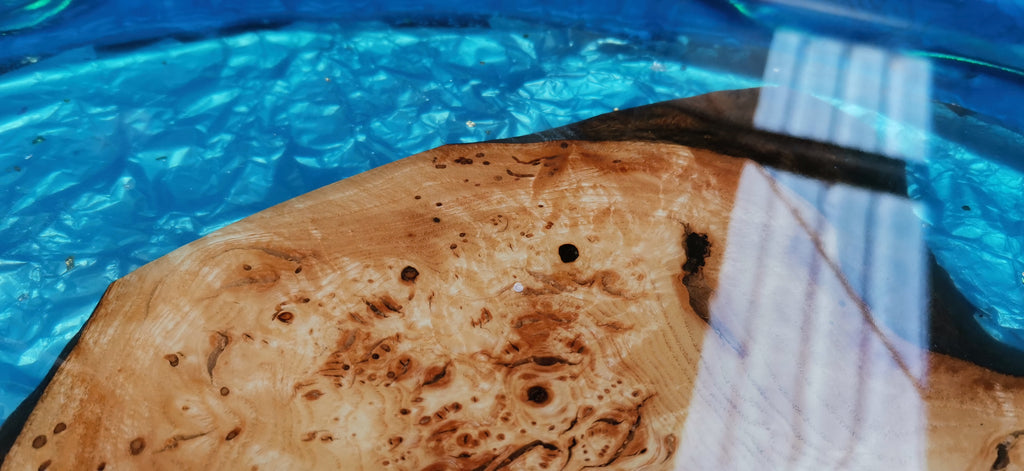Burl Epoxy Table