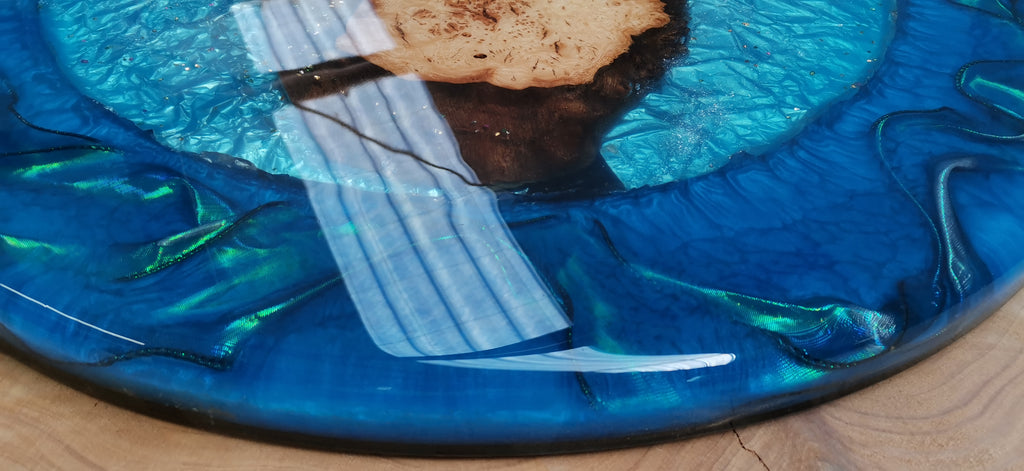 Burl Epoxy Table