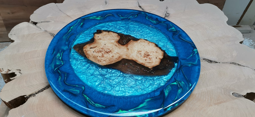 Burl Epoxy Table